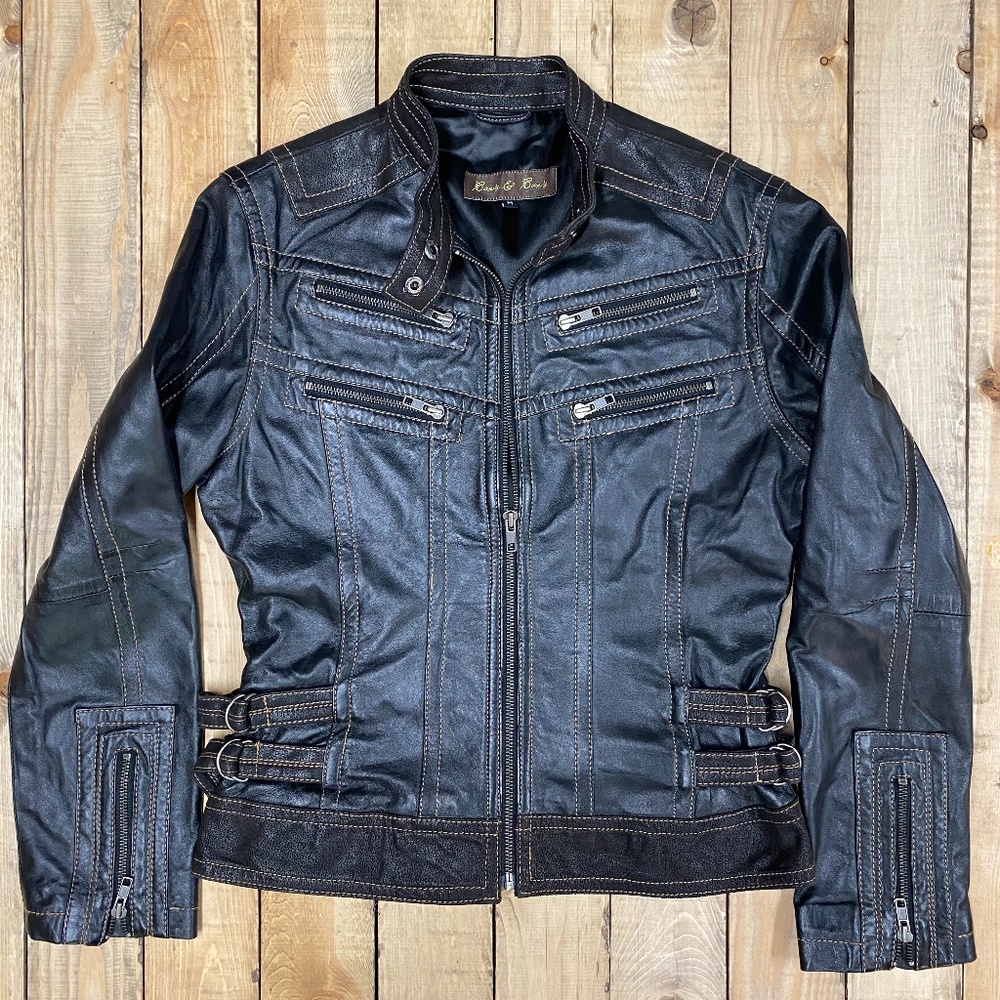Baxis & Baxis Medium leather jacket